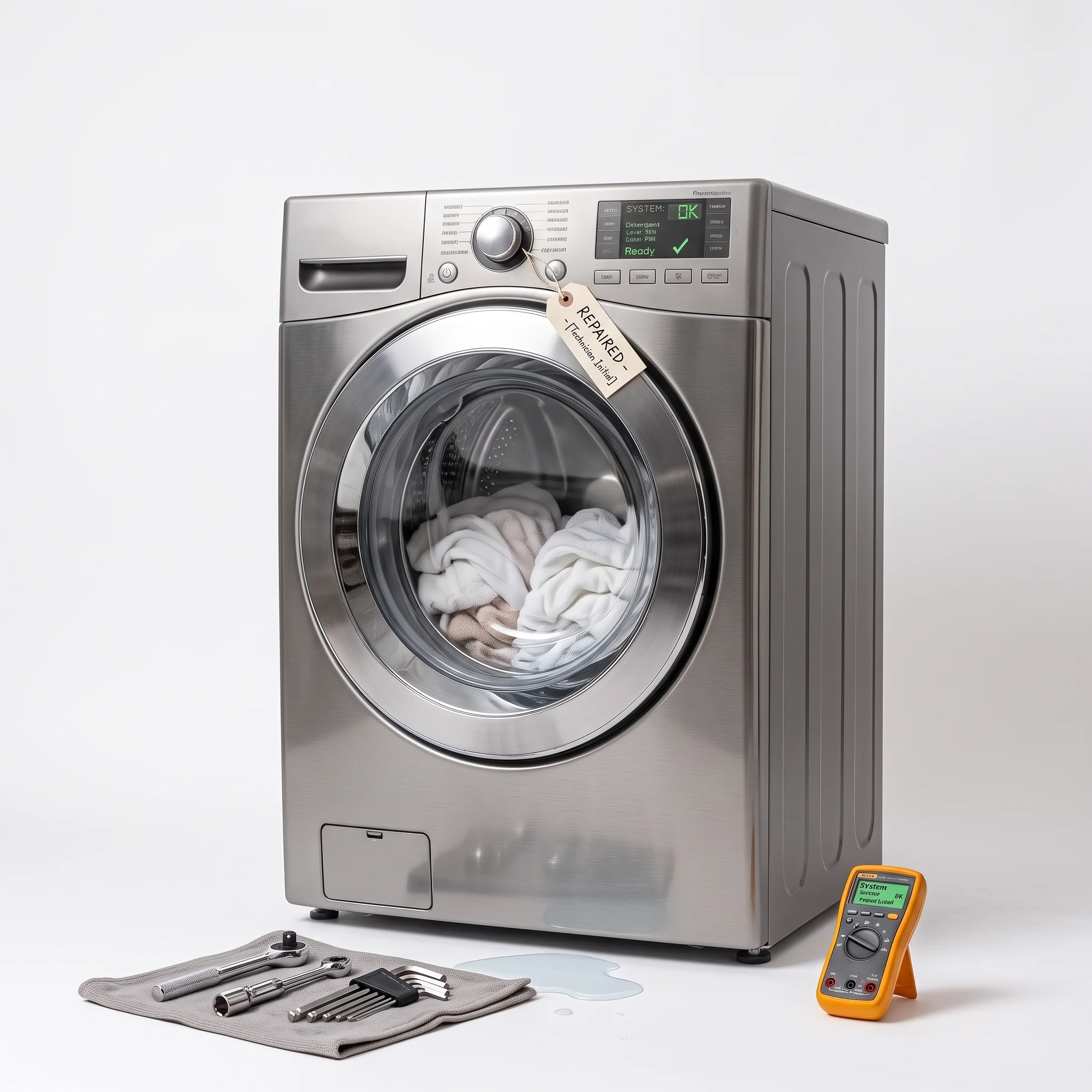 washing machine after